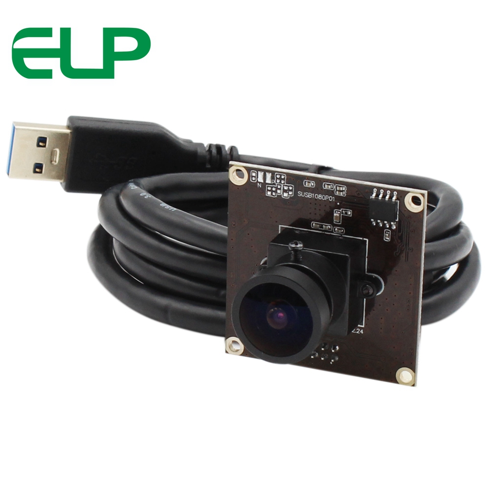 ELP 2.0 Megapixel Sony IMX291 High Speed USB 3.0 Webcam Fisheye Wide