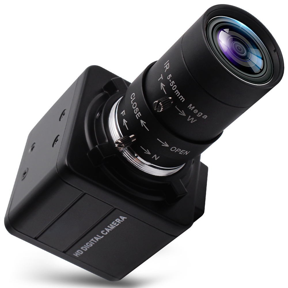 ELP Full HD 1080P H.264 5-50mm varifocal lens IMX323 Microphone USB Meeting webcam for Video Conference