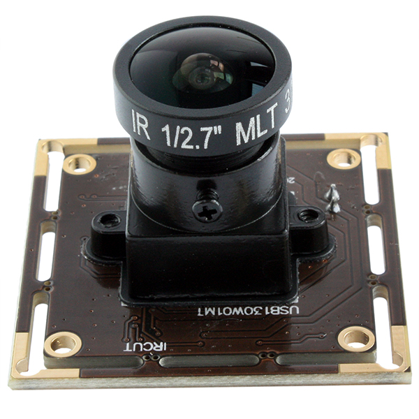 ELP-USB130W01MT-L170 Low illumination 1.3mp AR0130 CMOS HD USB Camera Module With Wide angle lens 170degree
