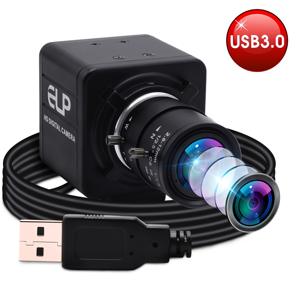 ELP 2.0megapixel USB3.0 Webcam SONY IMX291 CMOS Zoom Full HD Camera Module MJPEG YUY2 50fps 1920*1080 USB Camera for Windows ,Linux ,Android