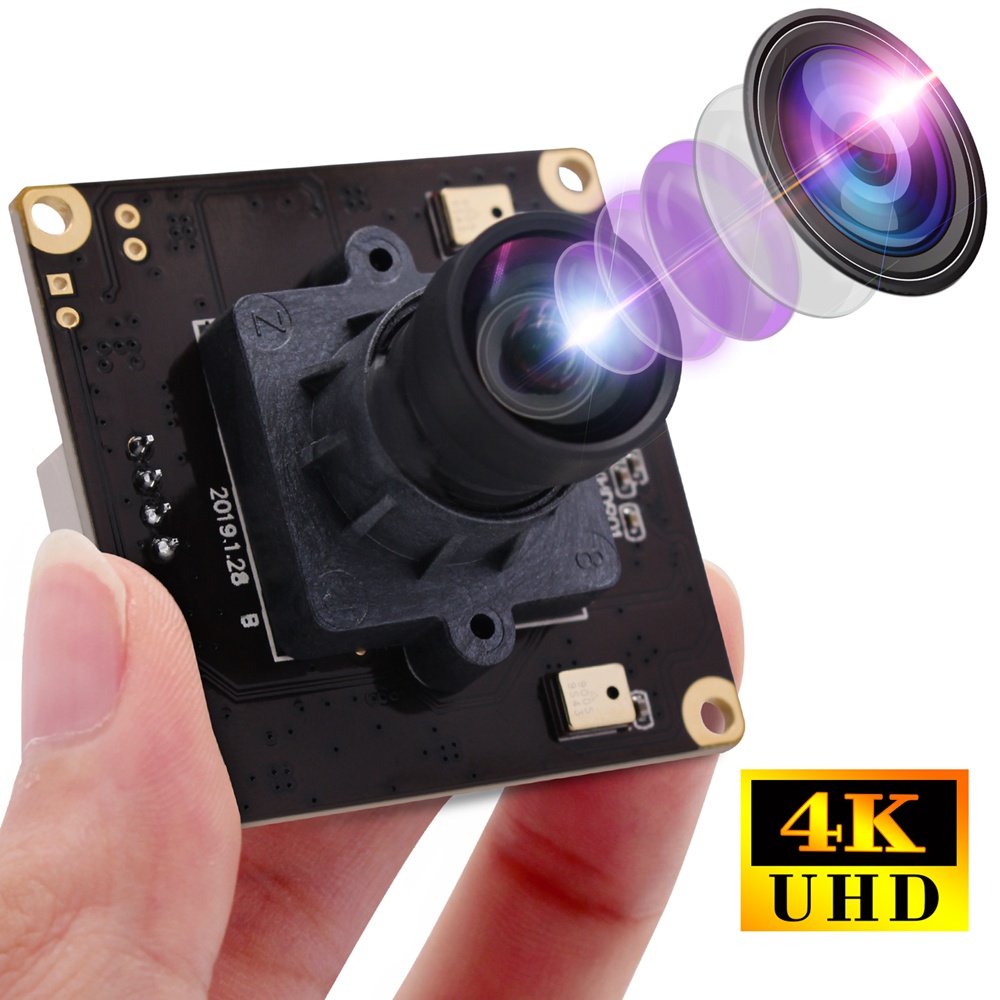 ELP 4K USB Camera 3840x2160P Sony IMX317 Mini Camera Module USB with ...